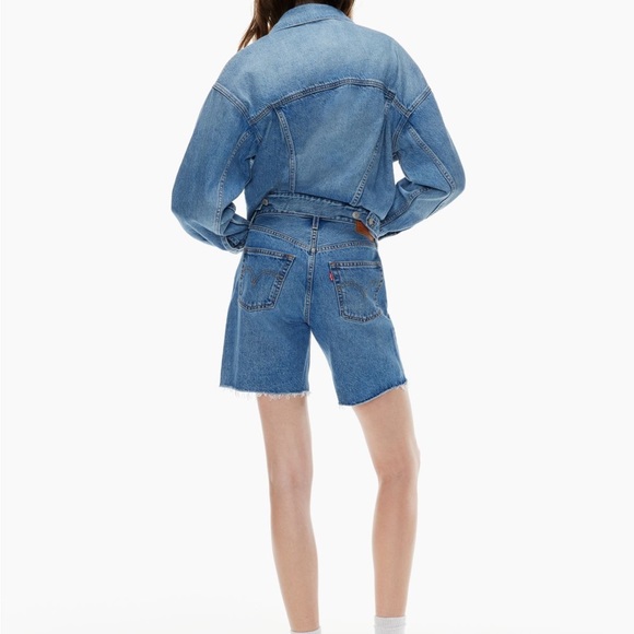 Levi’s '90s 501 Jean Short in Drew Me In Size 23 - Picture 6 of 7